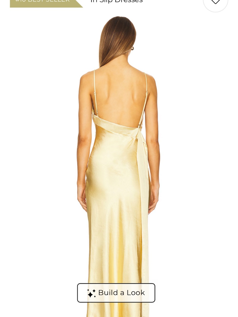 REVOLVE Gold Satin Halter Dress
Brand SNDYS - Picture 3 of 7